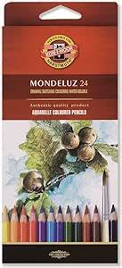 Amazon KOH I NOOR Mondeluz Fruit Aquarell Coloured Pencils Set