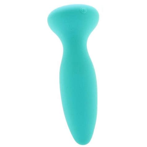 A Play Thrust Adventurous Rechargeable Silicone Anal Plug With Remote Teal Sex Toys At