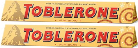 Молочный шоколад Toblerone Milk / Таблерон Милк 2 шт. 100 г. (Швейцария ...