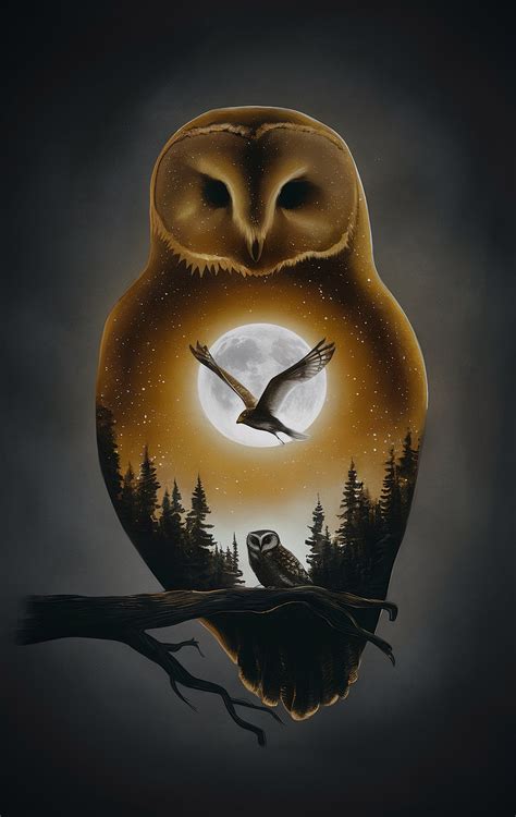 Download Owl Bird Predator Royalty Free Stock Illustration Image