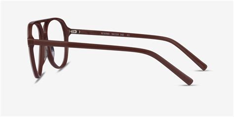 Rewind Aviator Brown Full Rim Eyeglasses Eyebuydirect Canada