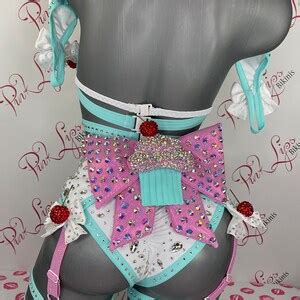 Swarovski Unique Cupcake Lingerie Piece Set Etsy