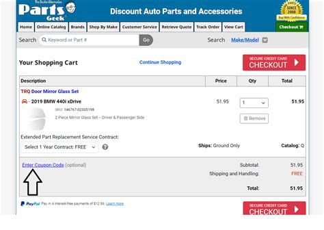 PartsGeek Coupon Code Free Shipping 5 Coupon Code Reddit