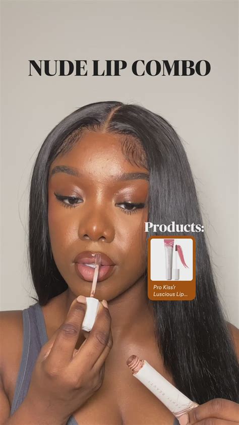 Nude Lip Combo Nude Lipgloss Combo Nyx Lip Combo Nude Lip Gloss Makeup For Brown Eyes Lip