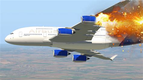 Airbus A Engine Fire Emergency Landing