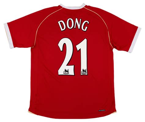 Manchester United Home Shirt Dong Excellent L