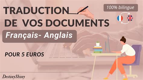 Je Vais R Aliser Une Traduction De Qualit De Vos Textes Documents