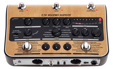 Test: ZOOM AC-3 Acoustic Creator, Gitarren Akustik Pedal - AMAZONA.de