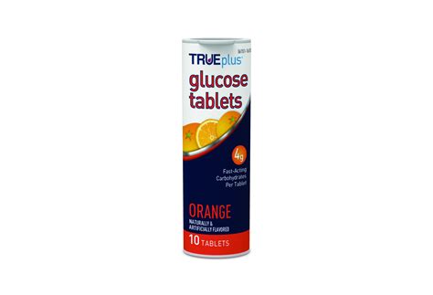 Macgill Trueplus Glucose Tablets Orange 10 Ct