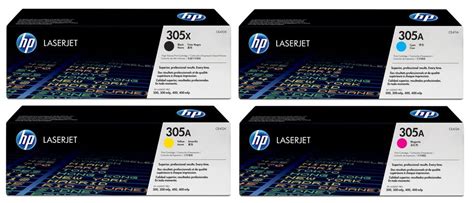 4 Stk HP Toner CE410X CE411A CE412A CE413A 305X 305A Kaufen