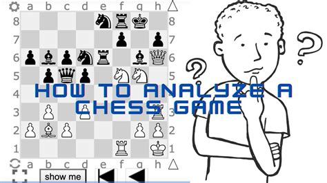 How To Analyze A Position In A Chess Game Youtube