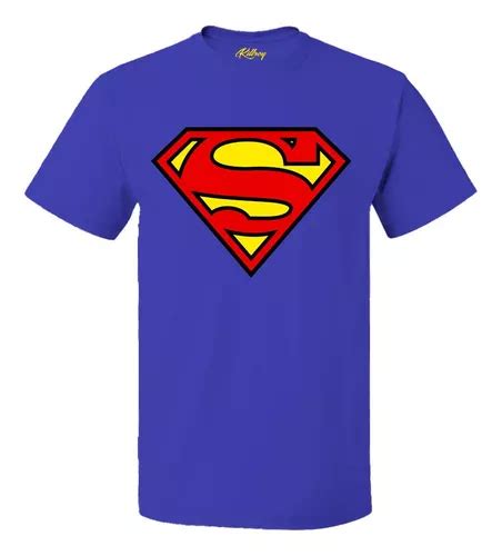 Playera Superman Logo Adulto Superheroes Killroy Meses sin interés