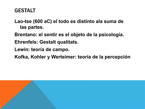 Terapia Gestalt Ppt