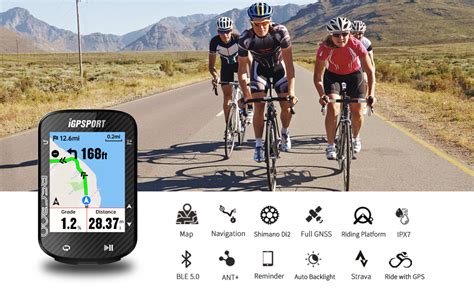 iGPSPORT BSC300 GPS Bicicleta Ciclocomputador con mapas sin conexión y