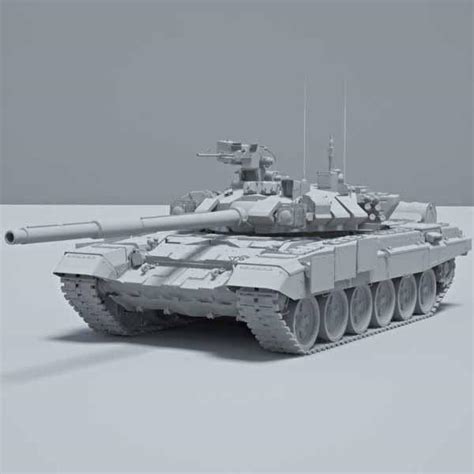 俄罗斯/苏联T90主战坦克3D打印模型_俄罗斯/苏联T90主战坦克3D打印模型stl下载_军事3D打印模型-Enjoying3D打印模型网