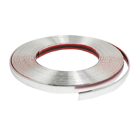 Самозалепваща орнаментна ролка за лепене на ленти 15мм х 15м хром - eMAG.bg