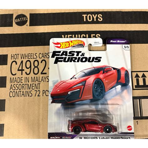 Hot Wheels Motors Lykan Hypersport Fast Furious