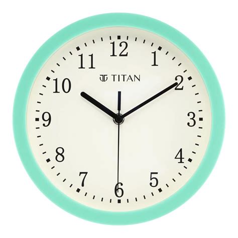 Titan Contemporary Green Wall Clock Art Of Clocks