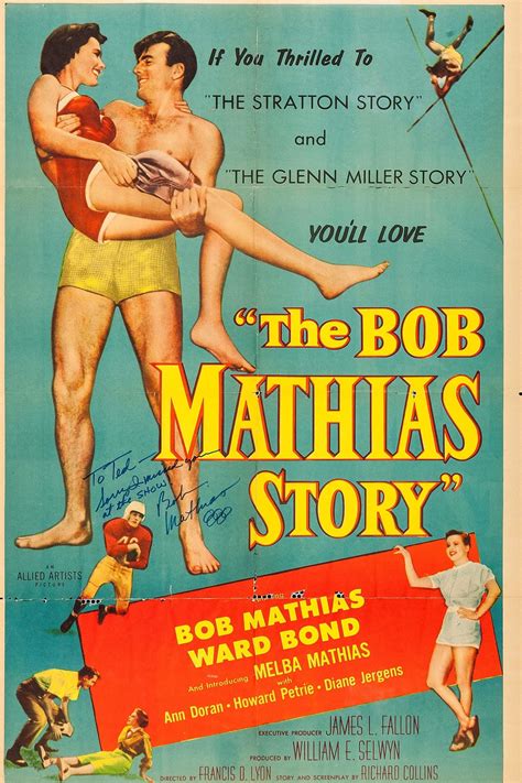 The Bob Mathias Story (1954) - Posters — The Movie Database (TMDB)