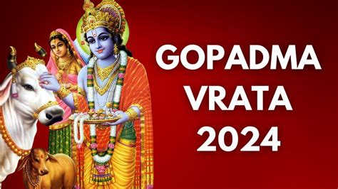 Gopadma Vrata 2024 Date Time Significance And Rituals Of This Sacred