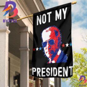 Fuck Biden Flag Anti Joe Biden Lawn Flag Front Yard Decor Sides Garden House Flag Byztee