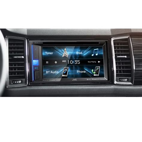 JVC 6.2 Inch KW-V250BTM Double Din DVD Media Player With Bluetooth ...