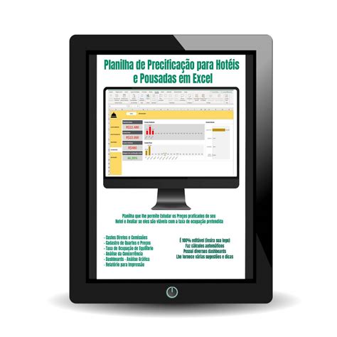Planilha de Precificação para Hotéis e Pousadas em Excel – Planilhas Excel