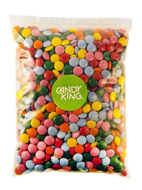 Candy King Конфеты Драже Радужные сахарное с начинкой из шоколада, 500 ...