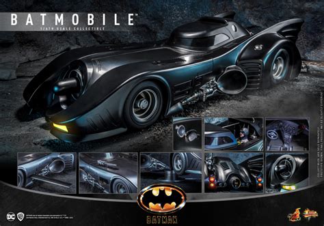 Hot Toys MMS694 蝙蝠俠 1989 蝙蝠車Batmobile1 6 比例載具 多處可發光滑動式駕駛艙頂蓋再現