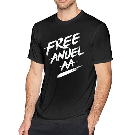 Slaoero Anuel Aa S Classic Short Sleeve T Shirt Black Zelite