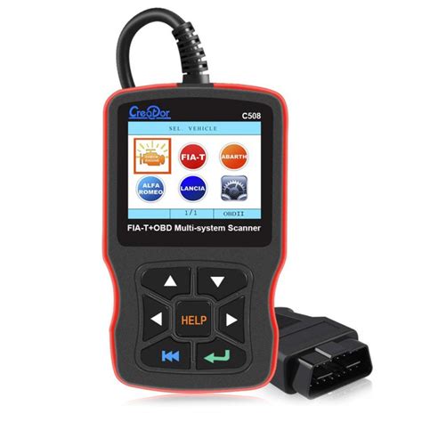 Escaner Automotriz Fiat Obd Multisystem Creator C