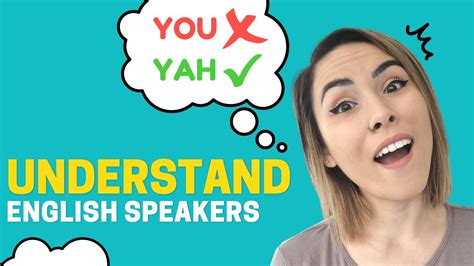 How To Speak English Fast And Understand Native Speakers Youtube