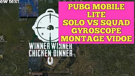 Pubg Mobile Lite Solo Vs Squad Montage Video Solo Vs Quad Game Play