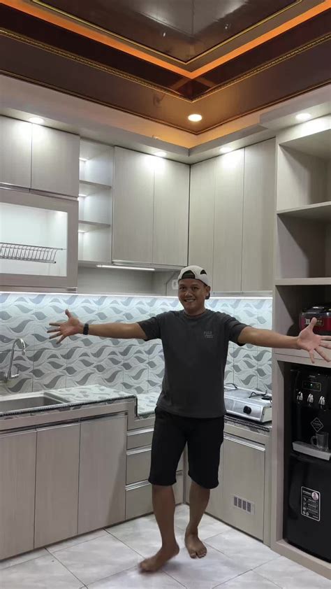 proses pembuatan kitchen set pvc  taco tiktok