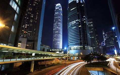 Edificios Paisajes Urbanos Hong Kong Fondo De Pantalla Hd