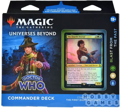 Mtg Universes Beyond Doctor Who Commander Blast From The Past