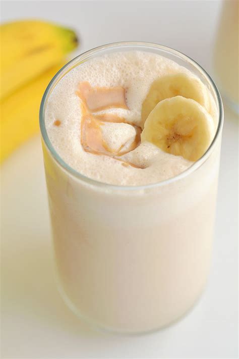 The Best Peanut Butter Banana Smoothie One Little Project