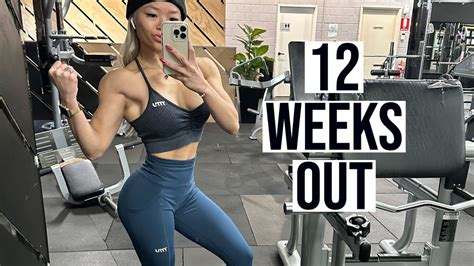 12 Weeks Out A Week In The Life IFBB BIKINI PRO Vlogs YouTube