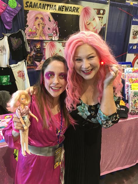 Here I Am Wearing My Jem Costume With Samantha Newark At The Rhode