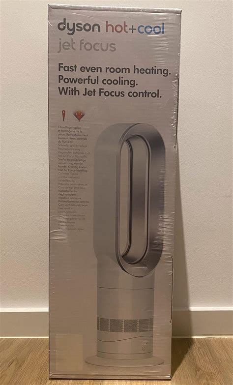 Dyson Jet Focus Am Hot And Cool Fan White And Silver W Wei