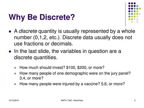 discrete probability distributions