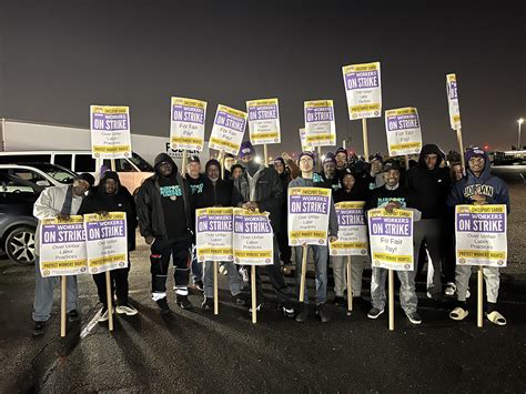 Newark Airport Cargo Workers Strike Demanding Higher Pay - Newsweek
