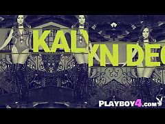 Hot Babe Kalyn Declue Started Posing Totally Naked After Posing In