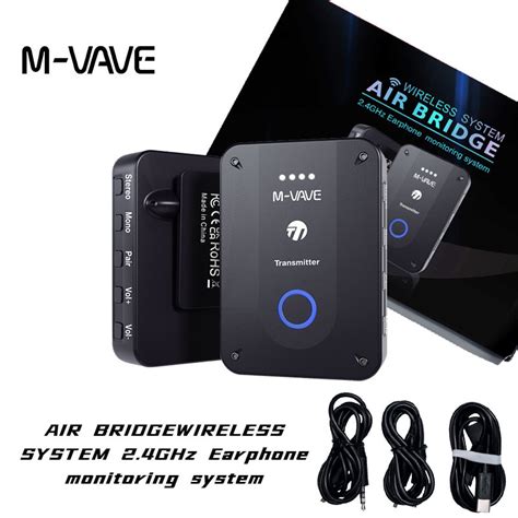 M VAVE WP 9 NEWEST WIRELESS SYSTEM 2 4GHz Earphone Monitoring System