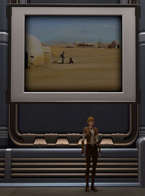 TOR Decorating | Art: Tatooine Landscape (SWTOR)