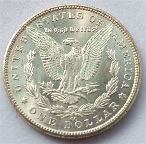 1883 Cc Morgan Silver Dollar Elco Auctions