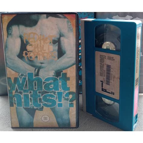 Fita VHS Red Hot Chili Peppers What Hits Original Shopee Brasil