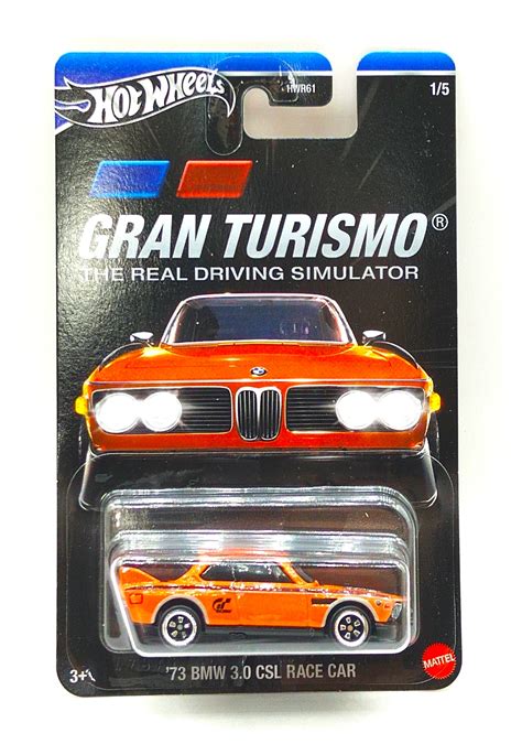 Masinuta Metalica Hot Wheels Gran Turismo Bmw Csl Race Car Timodortoys Ro