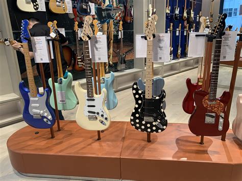 Fender flagship store visit in Tokyo, Japan
