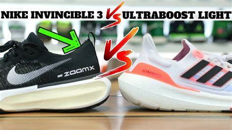 Adidas Ultraboost Light Vs Nike Invincible Run 3 Vs Ultraboost 22